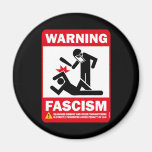 Avertissement : Fascisme Magnets Pour Réfrigérateur