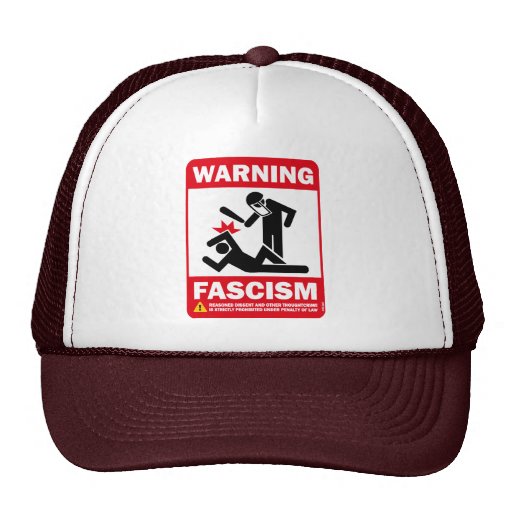 Avertissement : Fascisme Casquettes