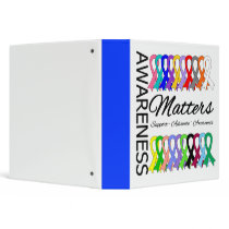 Avery Binder Awareness Matters Ribbons Of Cancer