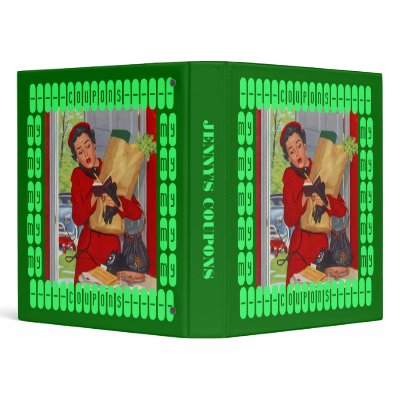 Avery Binder Retro COUPON ORGANIZER MY COUPONS by nostalgicjourney