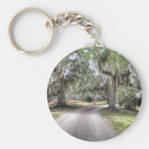 Avery Island Road Keychain