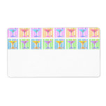 AVERY LABELS - Retro Pop Art Pastel MARTINIS