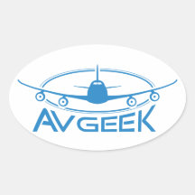 AvGeek Apparel Sticker