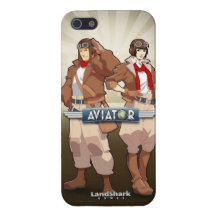 Aviateur - couverture de l'iPhone 5 brillante iPhone 5 Case