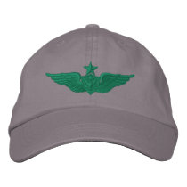Aviateur d'aîné d'armée chapeaux brodés