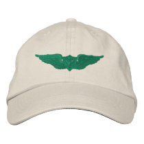 Aviateur d'armée chapeaux brodés