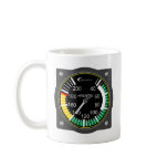Aviation Airspeed Gauge Coffee Mug