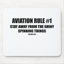 AVIATION RULE 1 MOUSEPADS