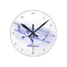 Aviator's Clock