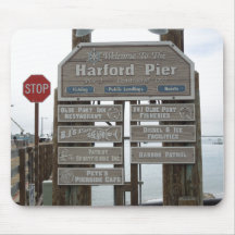 Avila Beach, Port San Luis, Harford Pier Mousepad