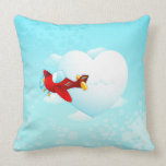 Avion d'amour, coussin