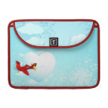 Avion d'amour, douille de Macbook Housse MacBook Pro