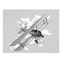 Avion vintage bristols personnalisés