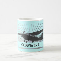 Avions à haute voilure tasse à café