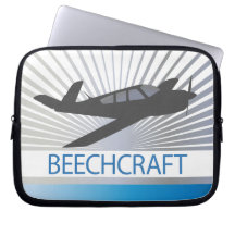 Avions de Beechcraft Housses Ordinateur Portable