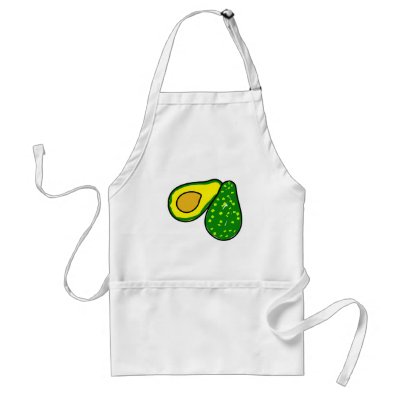 avocado apron by prawny