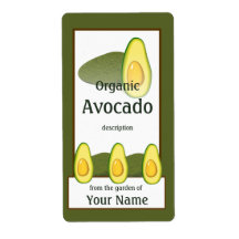 Avocado Gardener Label