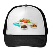 Avocado Salad Mesh Hat