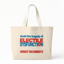 Avoid Electile Dysfunction Canvas Bag
