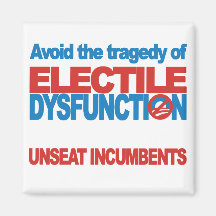 Avoid Electile Dysfunction Refrigerator Magnet