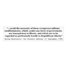 Avoid Overgrown Military Establishments Washington Photo Art