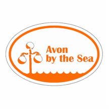 Avon by the Sea Euro Oval Photo Cut Outs