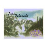 Avon Colorado scenic postcard