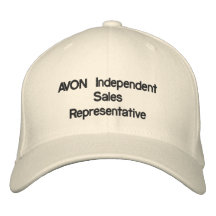 AVON Independent Sales Representative Embroidered Hats