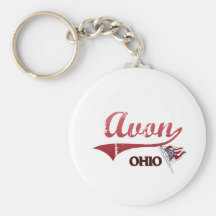 Avon Ohio City Classic Keychain