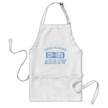 Avro Canada Arrow - BLUE Aprons