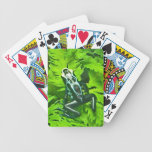 AW- Blue Tree Frog Playing Cards