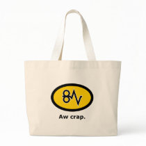"Aw Crap, Paper Jam!" Tote Bag