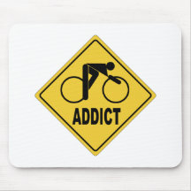 Aw faisant un cycle 1 tapis de souris