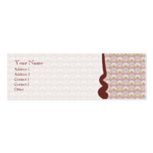 Await Abstract Pattern - Profile Business Card