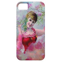 AWAITING MY VALENTINE'S CALL.jpg iPhone 5 Case