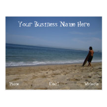 Awaiting the Next Wave Postcard