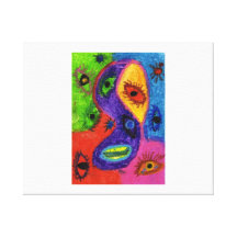 Awake Stretched Canvas Print