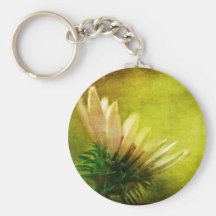 Awakening Coneflower Echinacea Blossom Key Chains