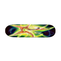 Awakening of the Prehistoric Firebird Skateboard Deck