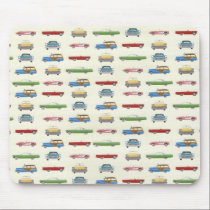 Award Winner Retro Car's Mousepad mousepads