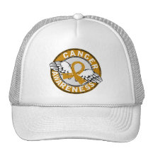 Awareness 14 Appendix Cancer Mesh Hat