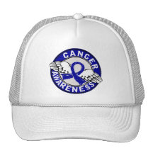 Awareness 14 Colon Cancer Trucker Hats