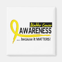 Awareness 2 Bladder Cancer Refrigerator Magnet