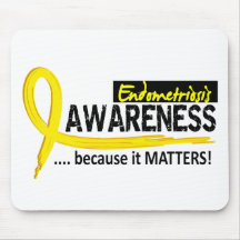 Awareness 2 Endometriosis Mouse Pad
