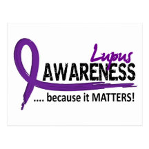 Awareness 2 Lupus Postcard