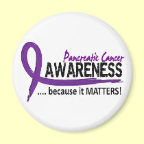 Awareness 2 Pancreatic Cancer magnets