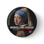 Awareness Button – Girl with earring