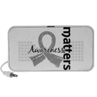 Awareness Matters 7 Brain Tumour Mini Speaker by awarenessgifts