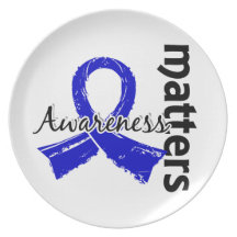 Awareness Matters 7 CFS Party Plates