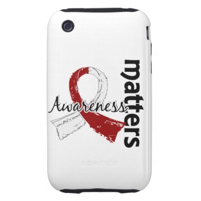 Awareness Matters 7 Head and Neck Cancer Tough Iphone 3 Cases by awarenessgifts
